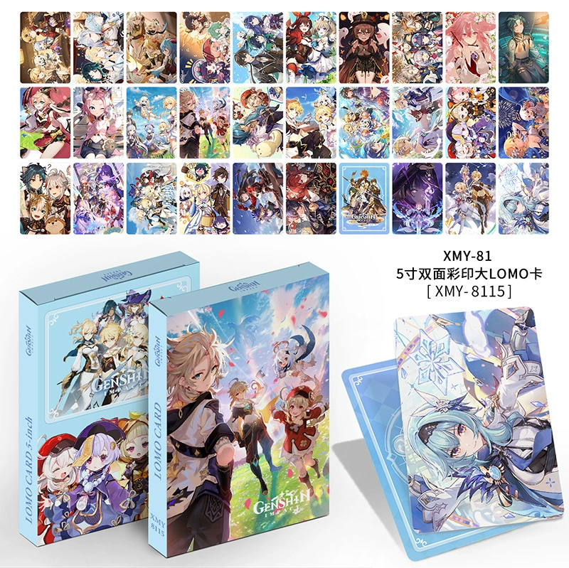 Total Chain Five - дюймовая Lomo карта Blind Twice BL розовые чернила Slam Dunk Star Anime 3R двусторонняя Lomo карта 30