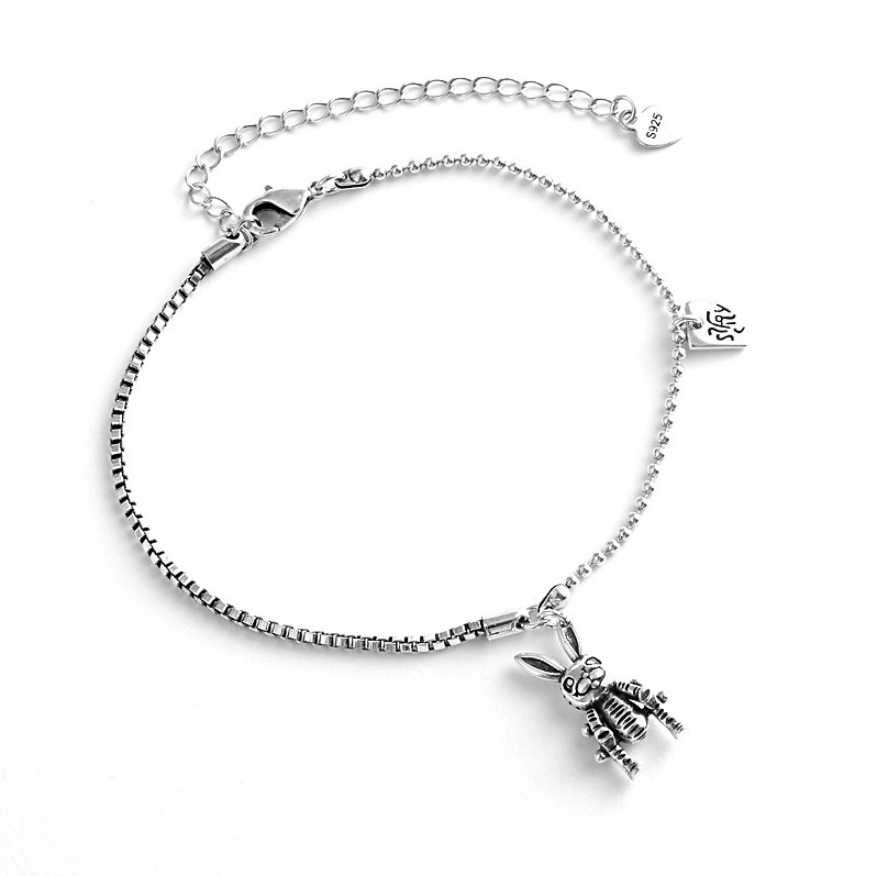 빈티지 토끼 팔찌