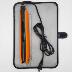 現品の直髪カール棒のパーマ防止包装のストレート器の耐高温パーマ防止収納袋の電気櫛の折り畳み収納袋