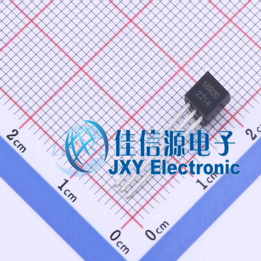 温度传感器   18B20  I-CORE(中微爱芯)  TO-92
