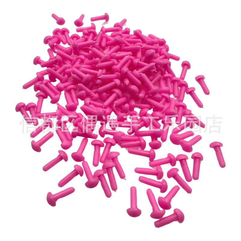 Triángulo nariz pie recto mango recto nariz poke lana fieltro giro palo DIY hecho a mano accesorios de la muñeca