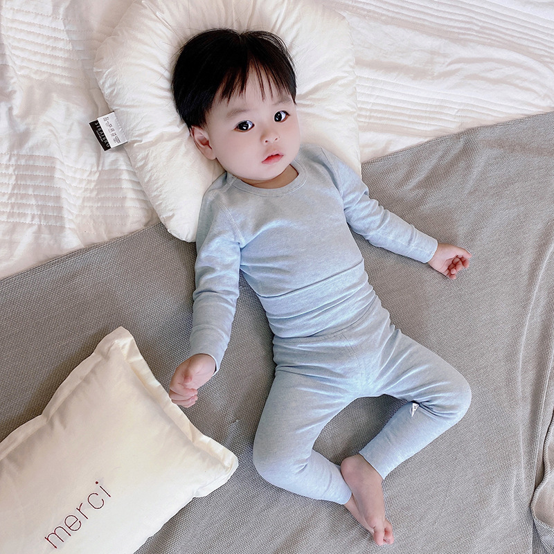 Organic cotton high-waisted - blue