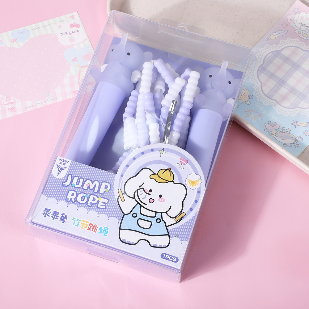 만화 대나무 줄넘기 (좋은 코끼리 스타일)