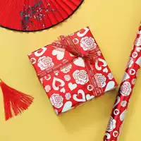 Подарочная оберточная бумага Guifeng Негабаритный большой печатный подарок упаковка Национальная свадебная оберточная бумага большой размер
