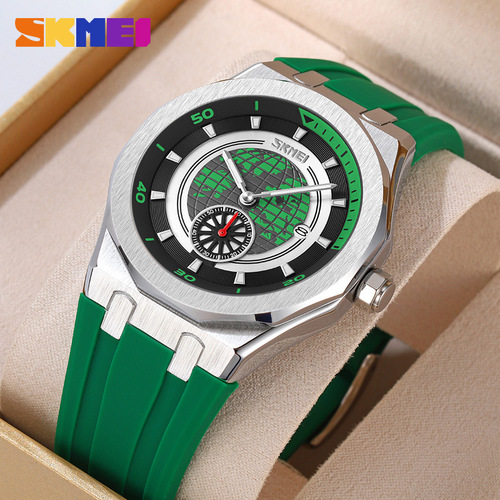 SKMEI foreign trade AliExpress business fashion rhombus temperament design dial men's quartz watch