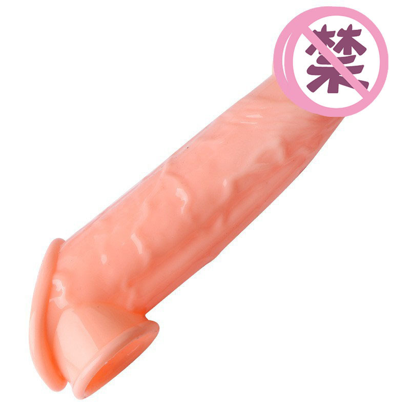 Wolf Tooth Condoms with Locking Ring, TPE Manual Adult Toy for Men — detail image 9