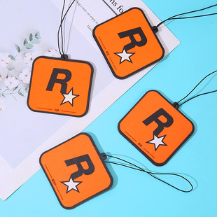 Car Aromatherapy Fragrance Fragrance Car Hanging Internet Red R Star Car Fragrance Pendant Car Fragrance Wholesale