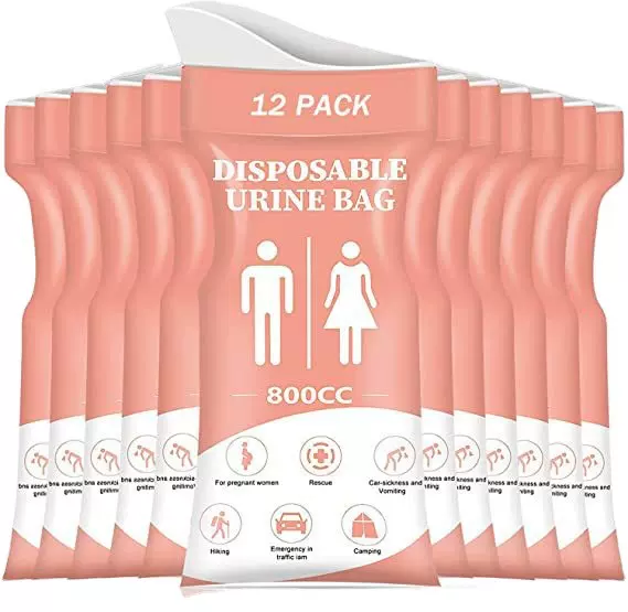 跨境车载马桶自驾游车载应急尿袋旅行一次性便捷应急户外野营通用