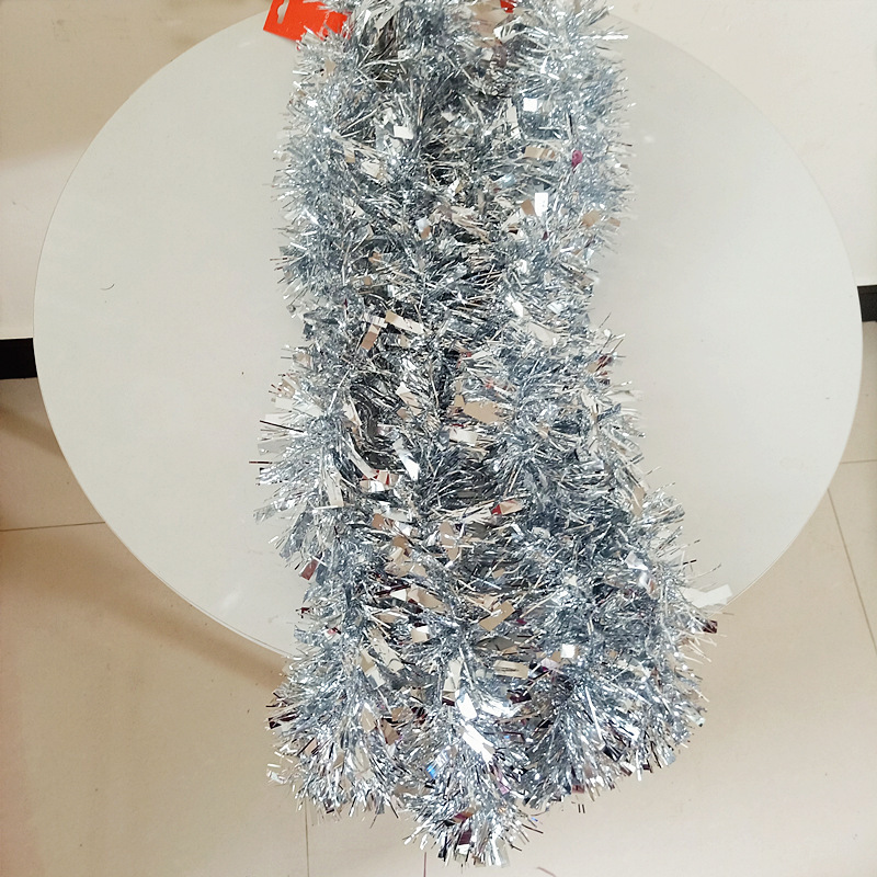 国境を越えて人気のクリスマスパーティーの祝日装飾カラーバー祭りの純色の泡糸の毛のリボンの2メートルのアカネ|undefined