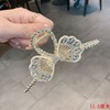 Advanced big crab pin with butterfly, fashionable hairgrip, shark, new collection, flowered