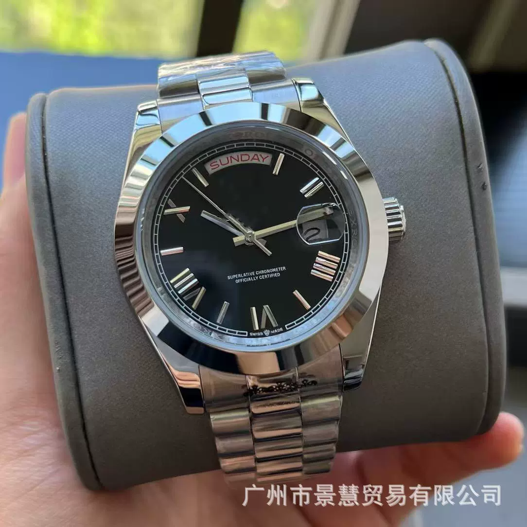 AliExpress Лаожия Дневник серия двойной календарь Римских мужских часов с стальным браслетом станция западной торговли зарубежный производитель