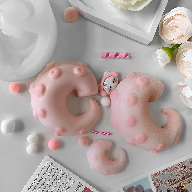 Octopus antennae kneading silicone mold kneading le mud octopus feet diy hand mold