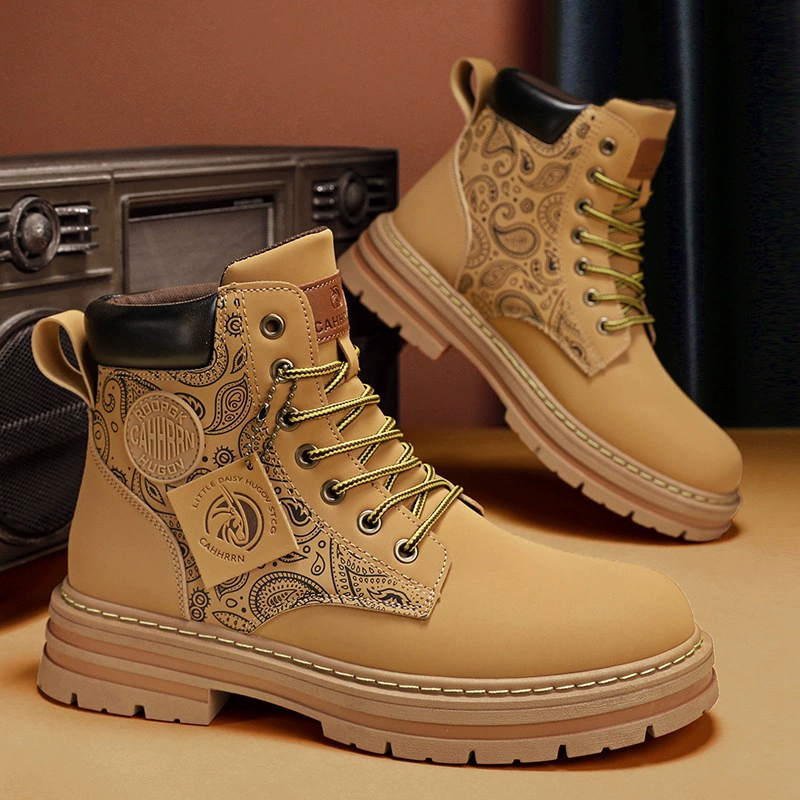 Martens, демисезонные высокие сапоги в английском стиле, британский стиль