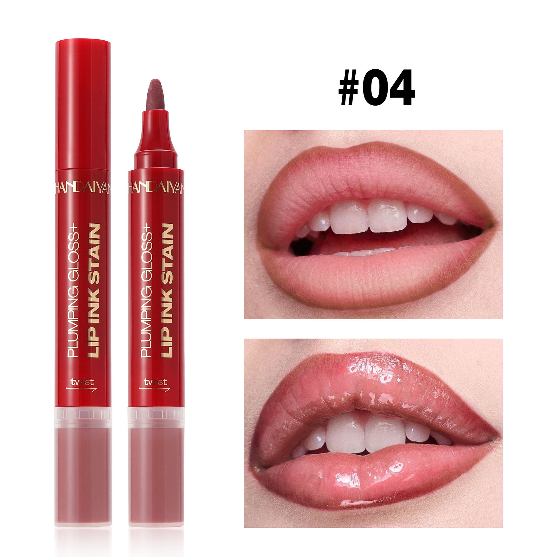Comercio exterior transfronterizo en el extranjero 2 - en - 1 lápiz labial, un lápiz labial multicolor, un lápiz labial blanqueador, un viaje de viaje, un viaje de viaje.