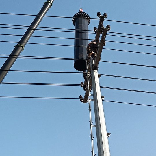 Factory supply power steel pipe Rod Power steel rod foundation piling construction power transmission and distribution power steel pipe Rod