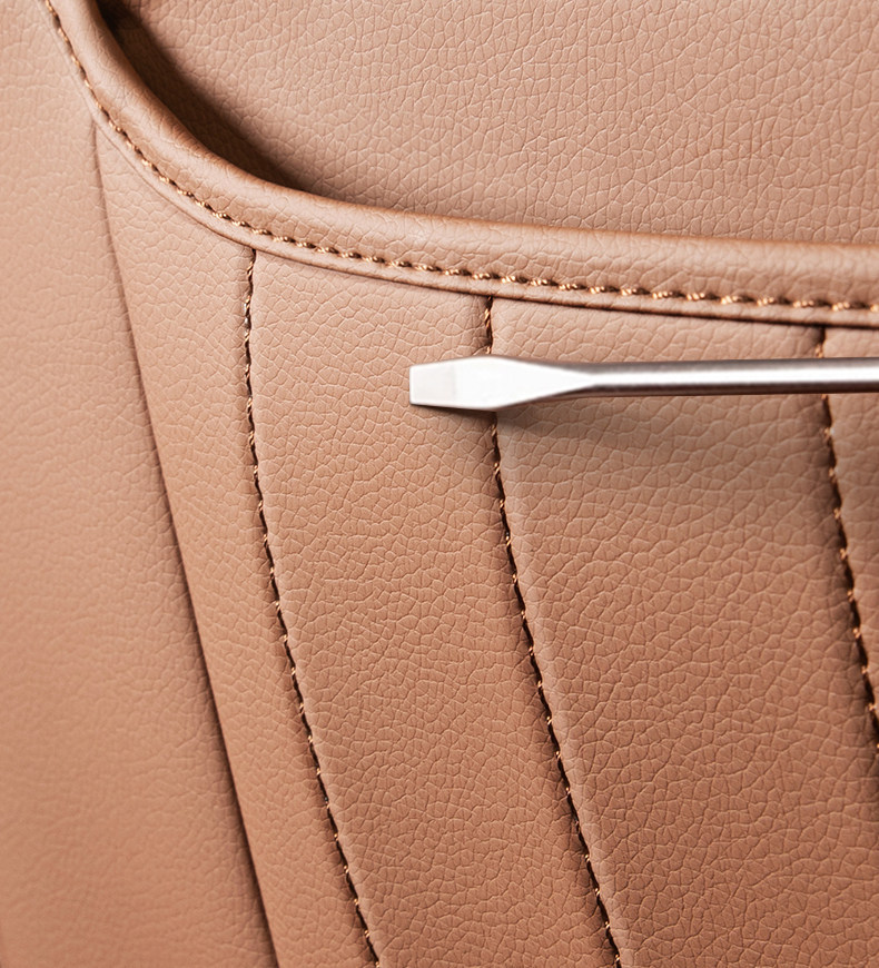 Suitable for Mercedes-Benz E-Class Seat Anti-Kick Pads E300L/E260L Special Original Car Color Backrest Rear Protection Leather Pad