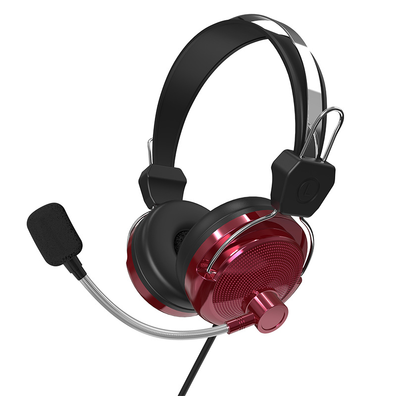 Nuevos auriculares 301 cómodos para usar llamadas de reducción de ruido juegos de deportes electrónicos computadora auriculares con cable en stock