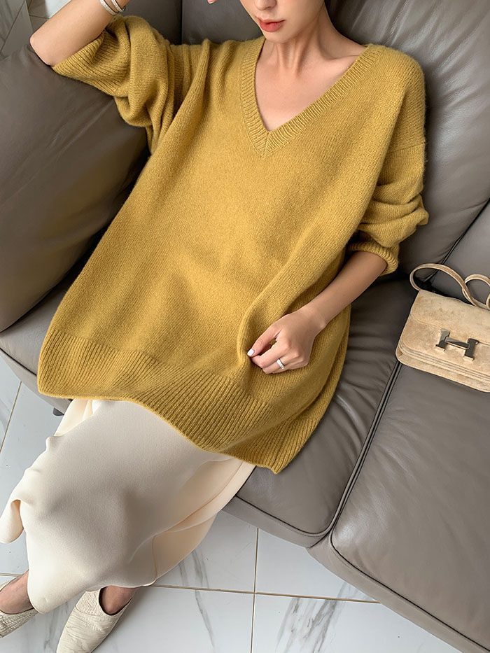 Lazy Soft Waxy Sweater Image 7