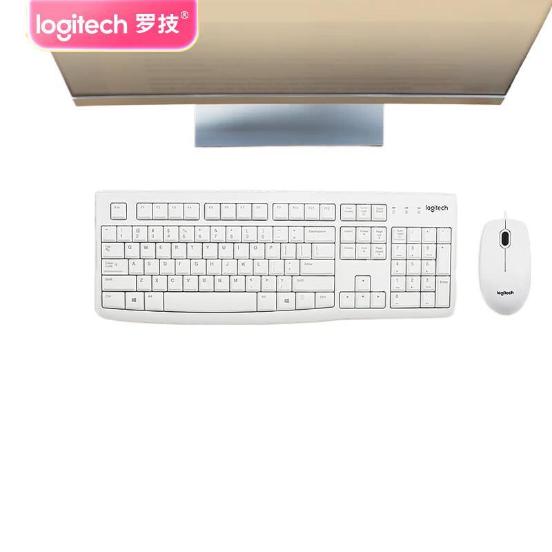 Logitech Mk120 Keyboard and Mouse Set Wired Keyboard and Mouse Set Office Keyboard and Mouse Set Electric
