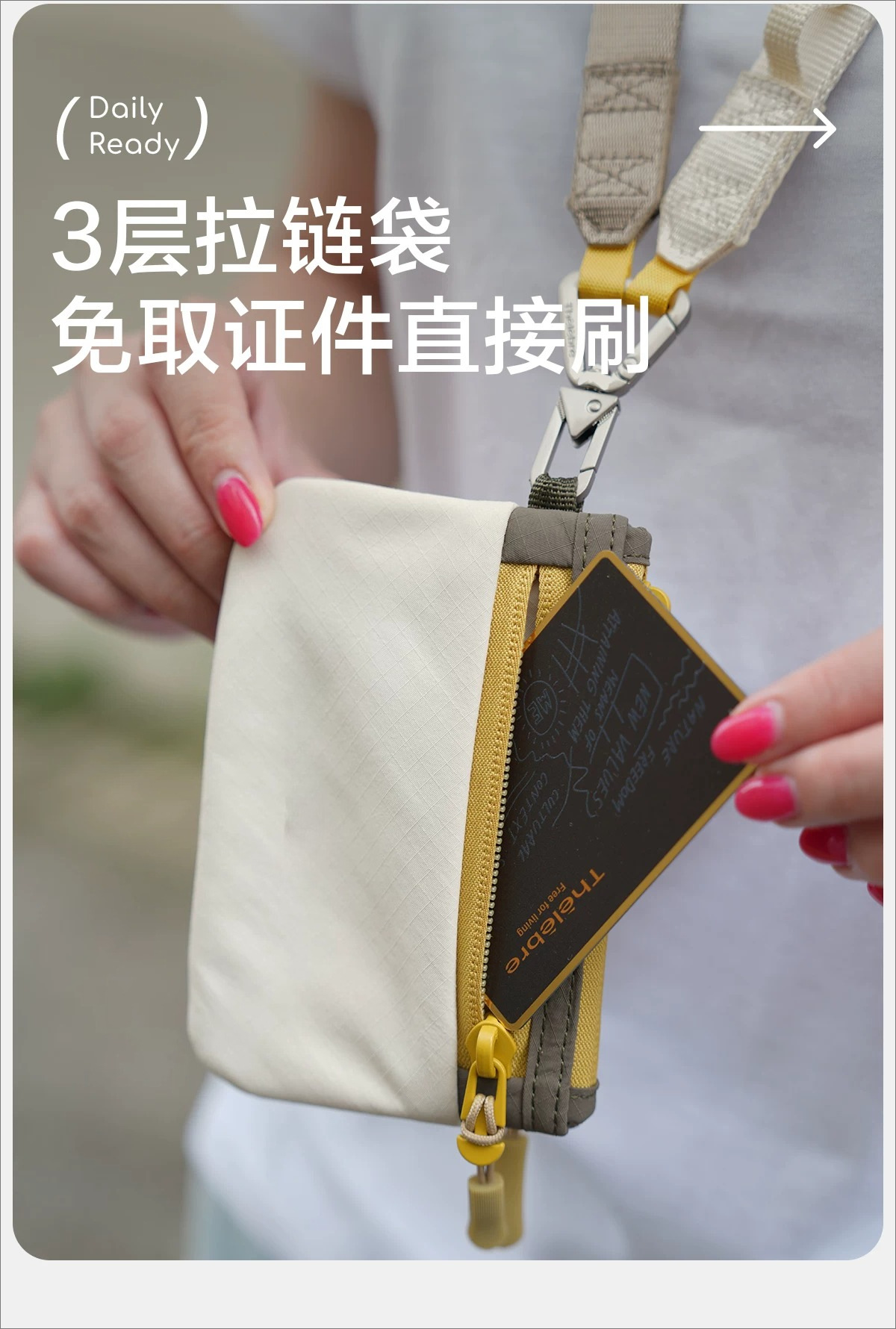 Mehrzweck-Dokumententasche Reisepass-Tasche Kartentasche Kartenhalter Chipkartentasche Mehrfach-Kartenfächer tragbar Schultertasche Reisetasche