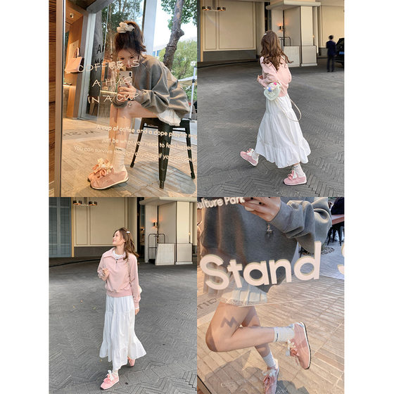 Cowhide version ~ Su Yinyin with Mandarin Duck Shoelace Low-top Casual Height-increasing sneaker Women's German Training Shoes Ballet Shoes
