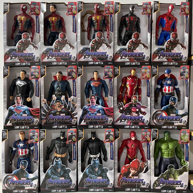 Avengers Sound and Light Version Figures: Hulk, Iron Man, Spider-Man, Venom, Doctor Strange Dolls and Toys Avengers Sound and Light Version Figures: Hulk, Iron Man, Spider-Man, Venom, Doctor Strange Dolls and Toys
