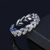 Fashionable universal wedding ring, Japanese and Korean, simple and elegant design