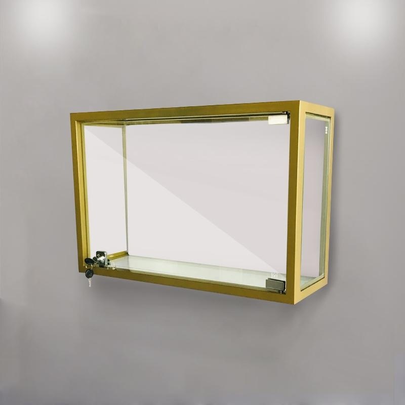 珠宝展示柜 首饰品展柜 小型钻石商用挂柜轻奢玻璃挂墙上壁柜