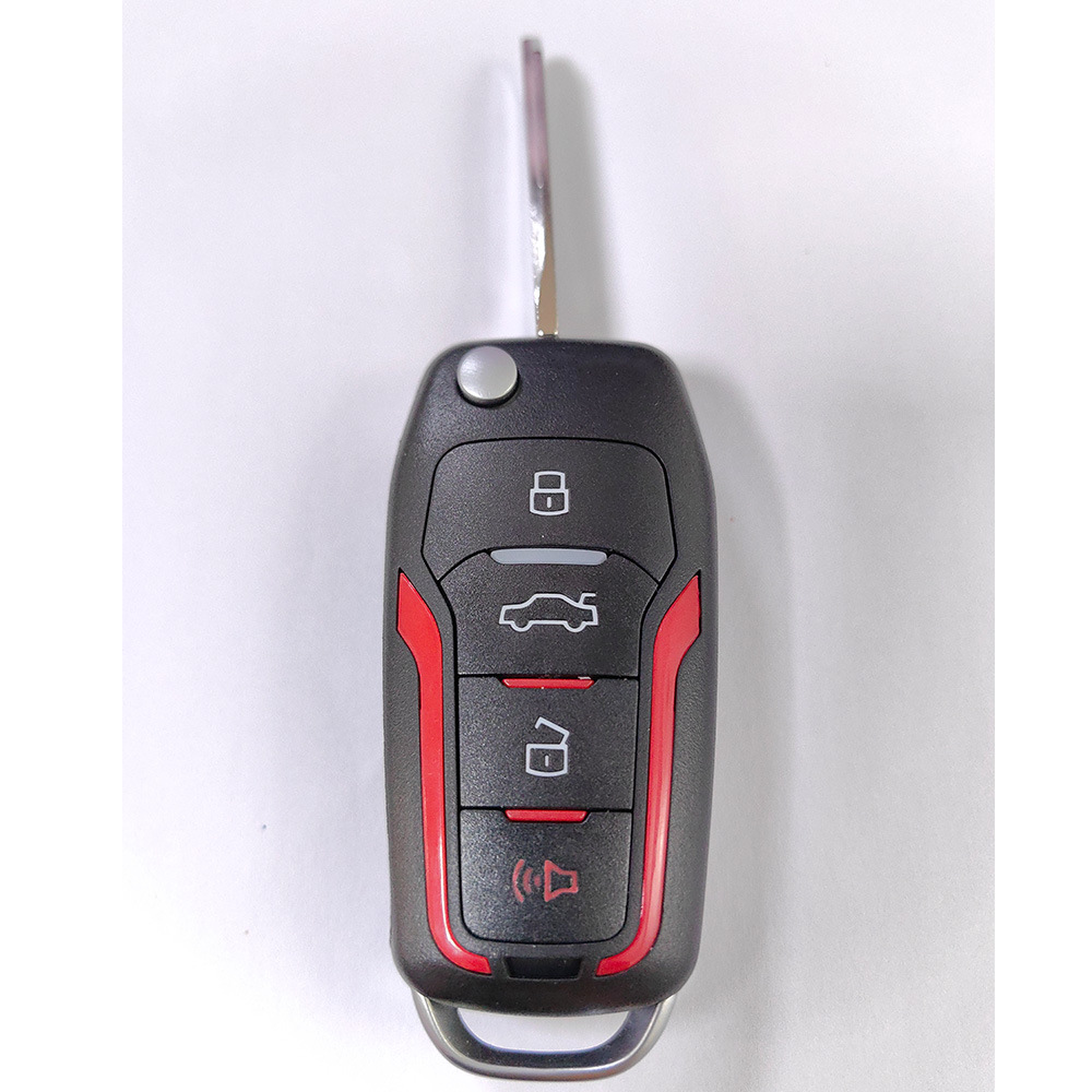 Modified Remote Key for Ford 4 Button CWTWB1U322/CWTWB1U331