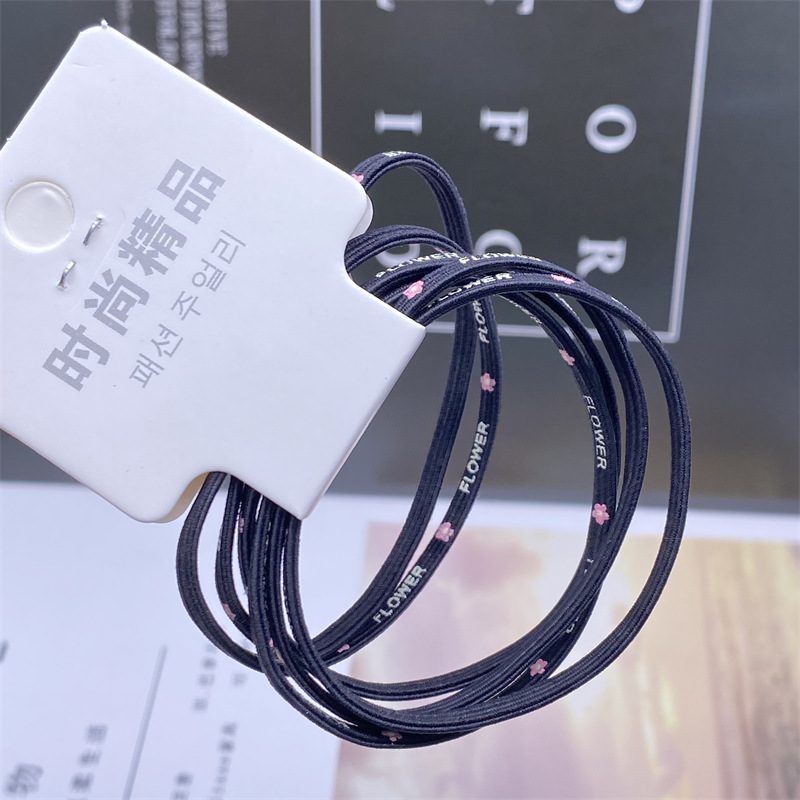 Moda simple ins banda de pelo fresco tocado dos en uno color carta de impresión banda de pelo de cuero caso titular de la tarjeta