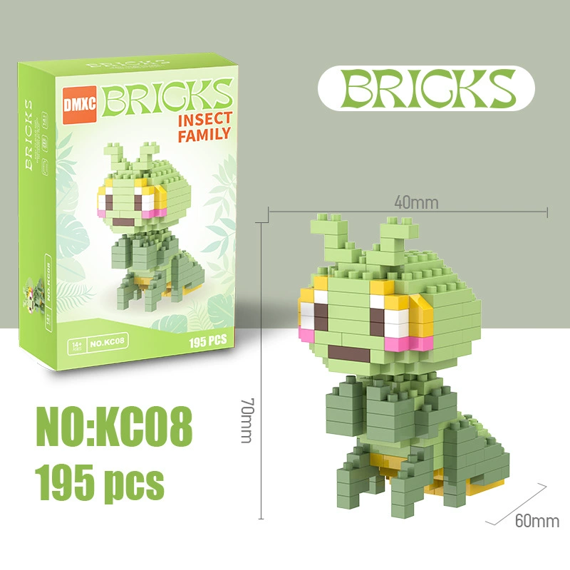Конструктор bricks (Lego) минифигурки, мелкие микрокубики, подарок на день рождения, разнообразные стили
