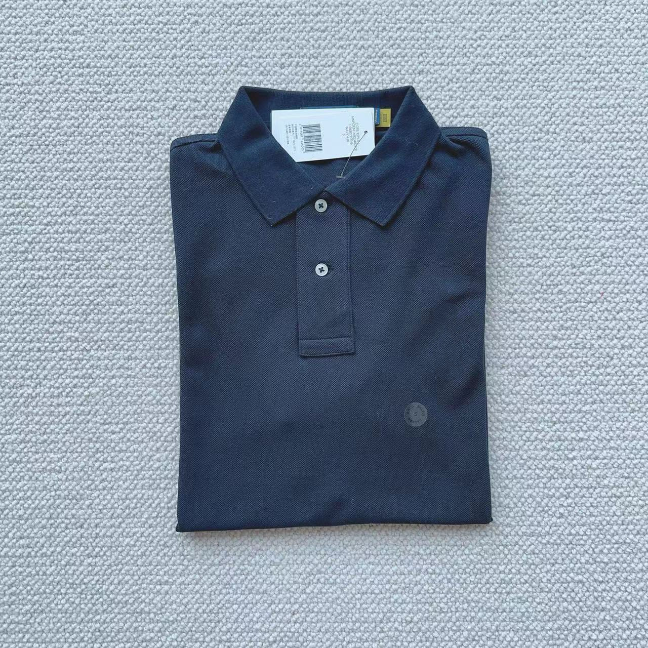 Camisa Polo Masculina Ralph Lauren de Manga Curta para Primavera e Verão com Logo RL Bordado, Camiseta de Algodão Puro, Roupa Casual para Homens