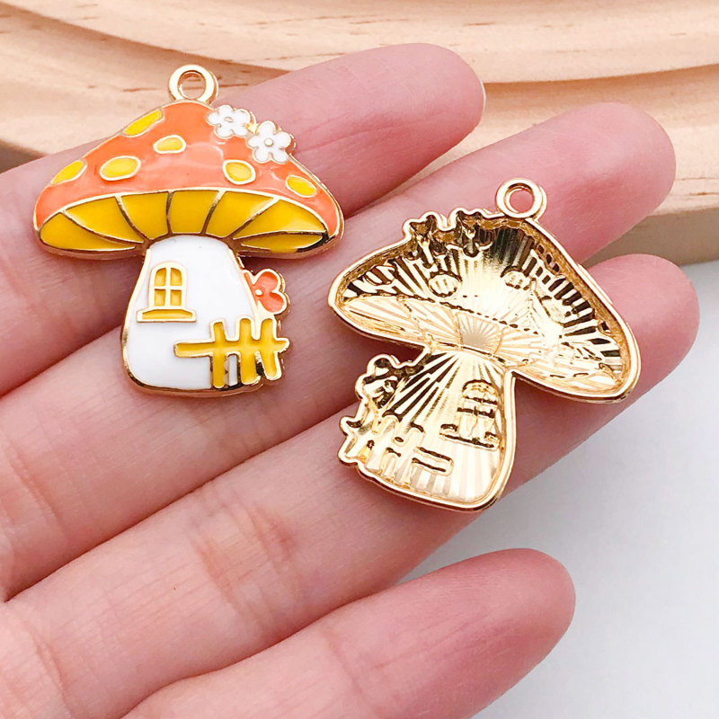 クロスボーダー新しい感謝祭カエデの葉ハリネズミ七面鳥ペンダント diy オイル滴合金ジュエリーアクセサリーイヤリングペンダント|undefined