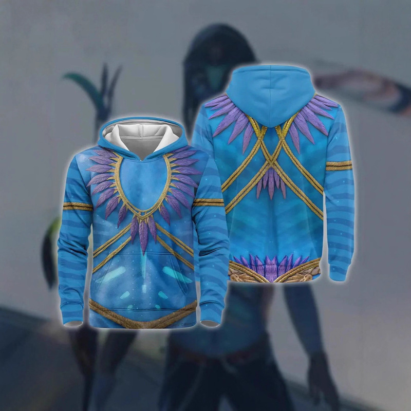 New Avatar 3D Printed Sweatshirt Cosplay Anime Pullover Hoodie