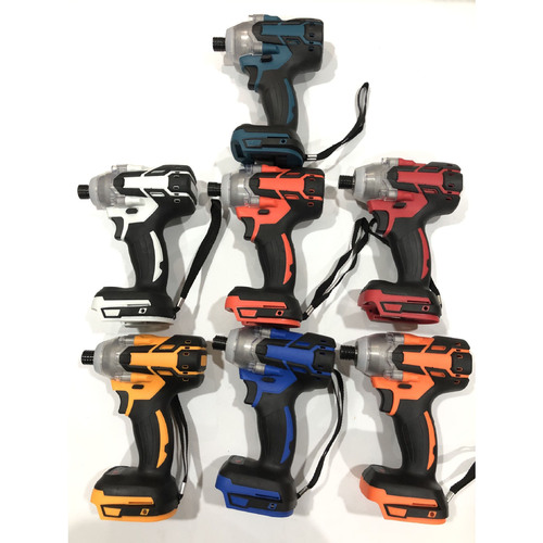 Brushless high-power lithium battery electric wrench power driver automotive repair scaffolding worker impact wrench overseas Makita model