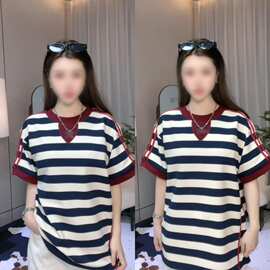 春季上新时尚百搭舒适小众个性轻奢潮流短袖圆领爆款男士T恤短袖