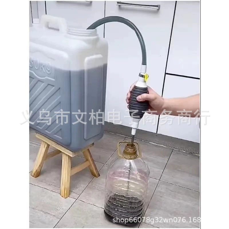 Принцип сифонного переключателя воды в аквариуме большой всасывающий переключатель воды для откачки масла артефакт ПВХ шланг утолщение подушки безопасности