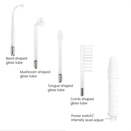 High-frequency microcurrent beauty device, handheld acne and dust mite removal device, microcurrent facial electrotherapy beauty device, electrotherapy comb