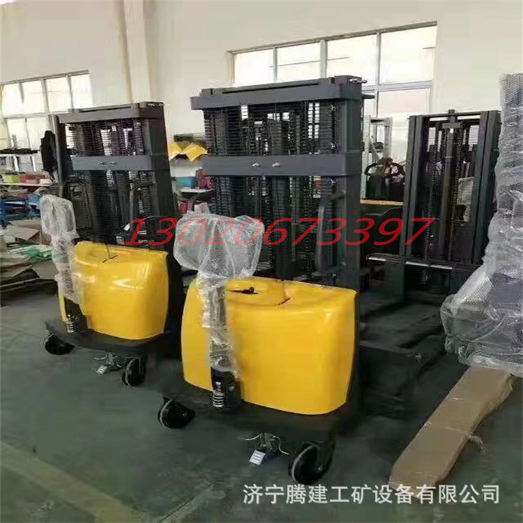 手动半电动液压叉车1.吨1.5吨2吨小型全自动升降装卸车堆高升高车