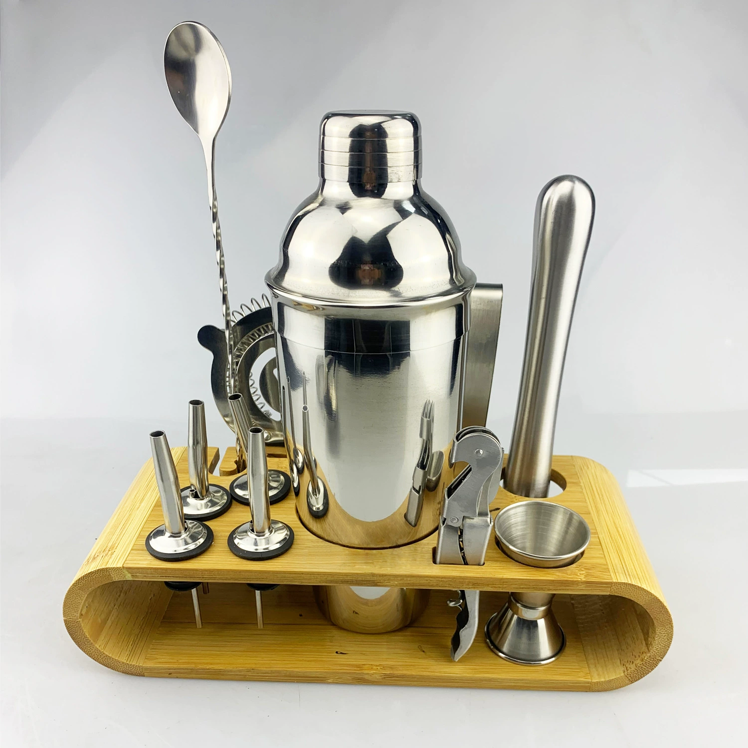 Shaker stainless steel, cocktail set, full set