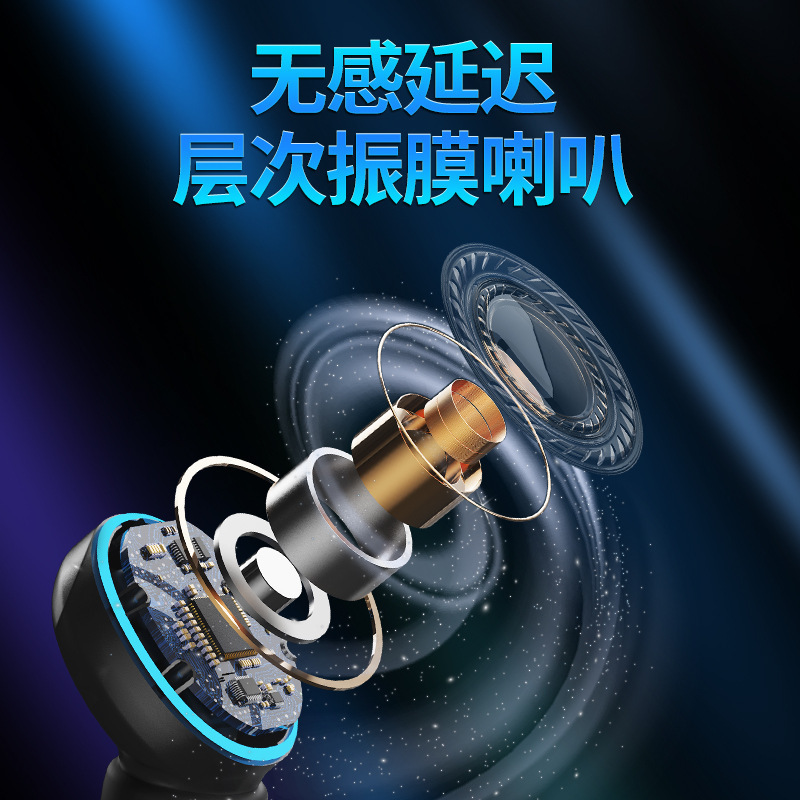 2025年新款跨境私模X1真无线睡眠隐形迷你小巧无线蓝牙耳机可翻译|undefined