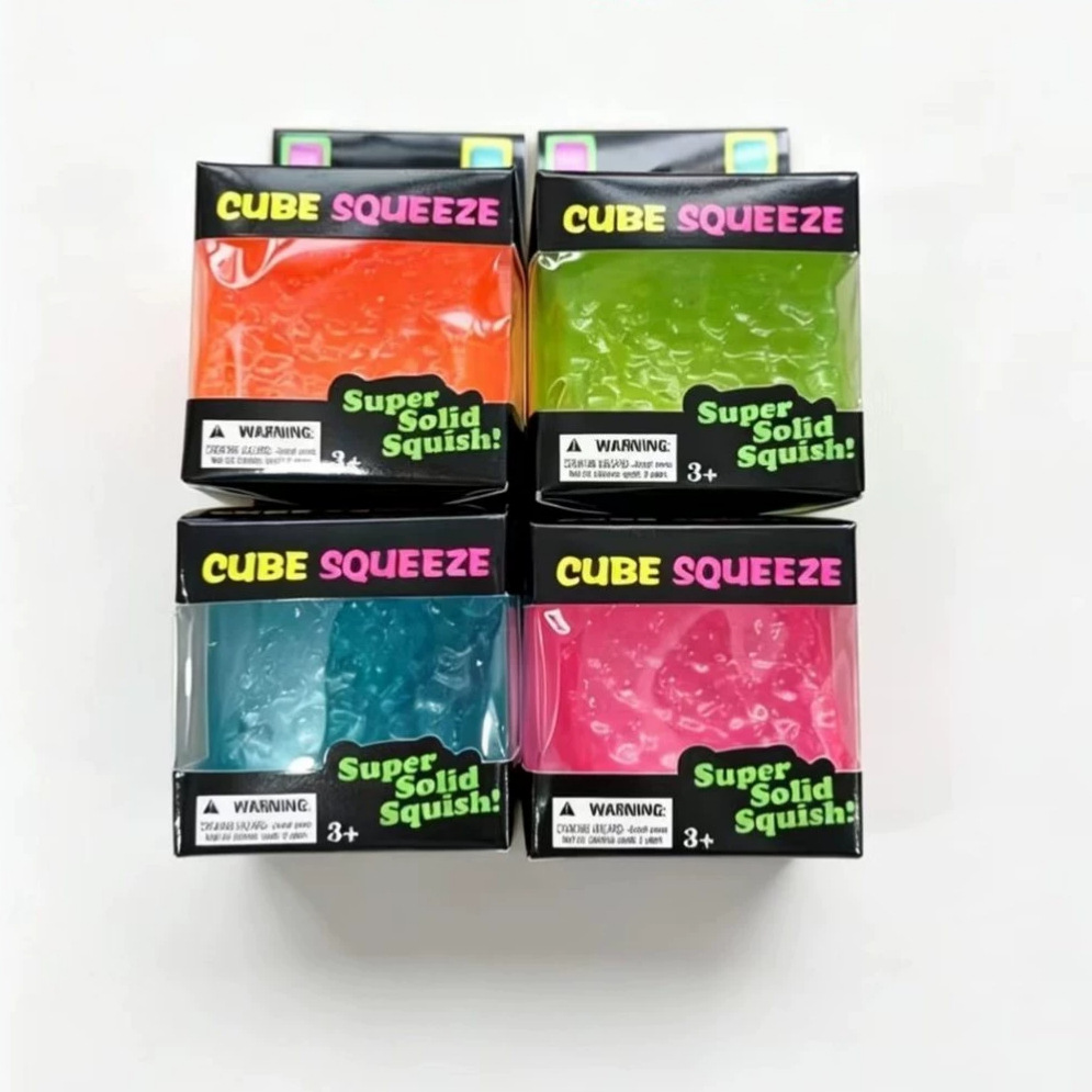 Transfronterizo Needoh cubo pellizco pellizco maltosa rebote lento cubos de hielo pellizco pellizco pellizco juguetes de descompresión sensorial