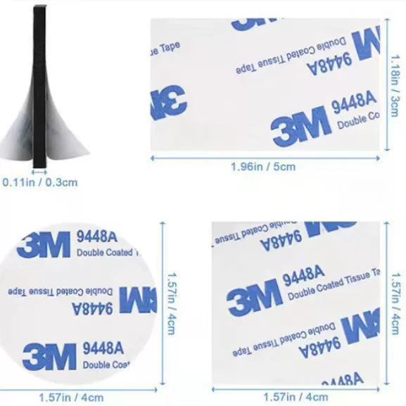 Foam double-sided adhesive 3.m9448 strong high-viscosity sponge adhesive paste thickened EVA adhesive die-cutting punch in stock explosions