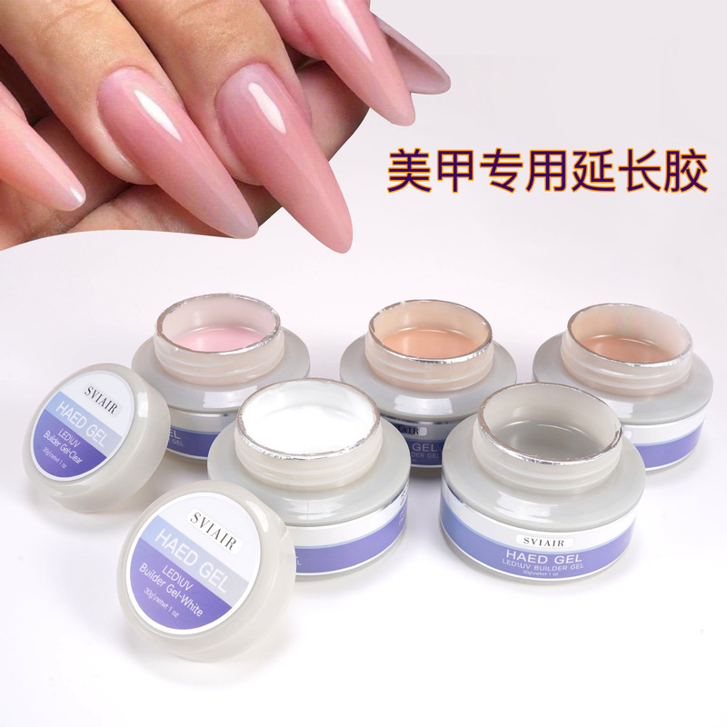 Cross-border Hot Selling Manicure Special Painless Phototherapy Glue Extension Glue Nail Stickers Diamond Transparent Glue 30g Factory Wholesale Cross-border Hot Selling Manicure Special Painless Phototherapy Glue Extension Glue Nail Stickers Diamond Transparent Glue 30g Factory Wholesale
