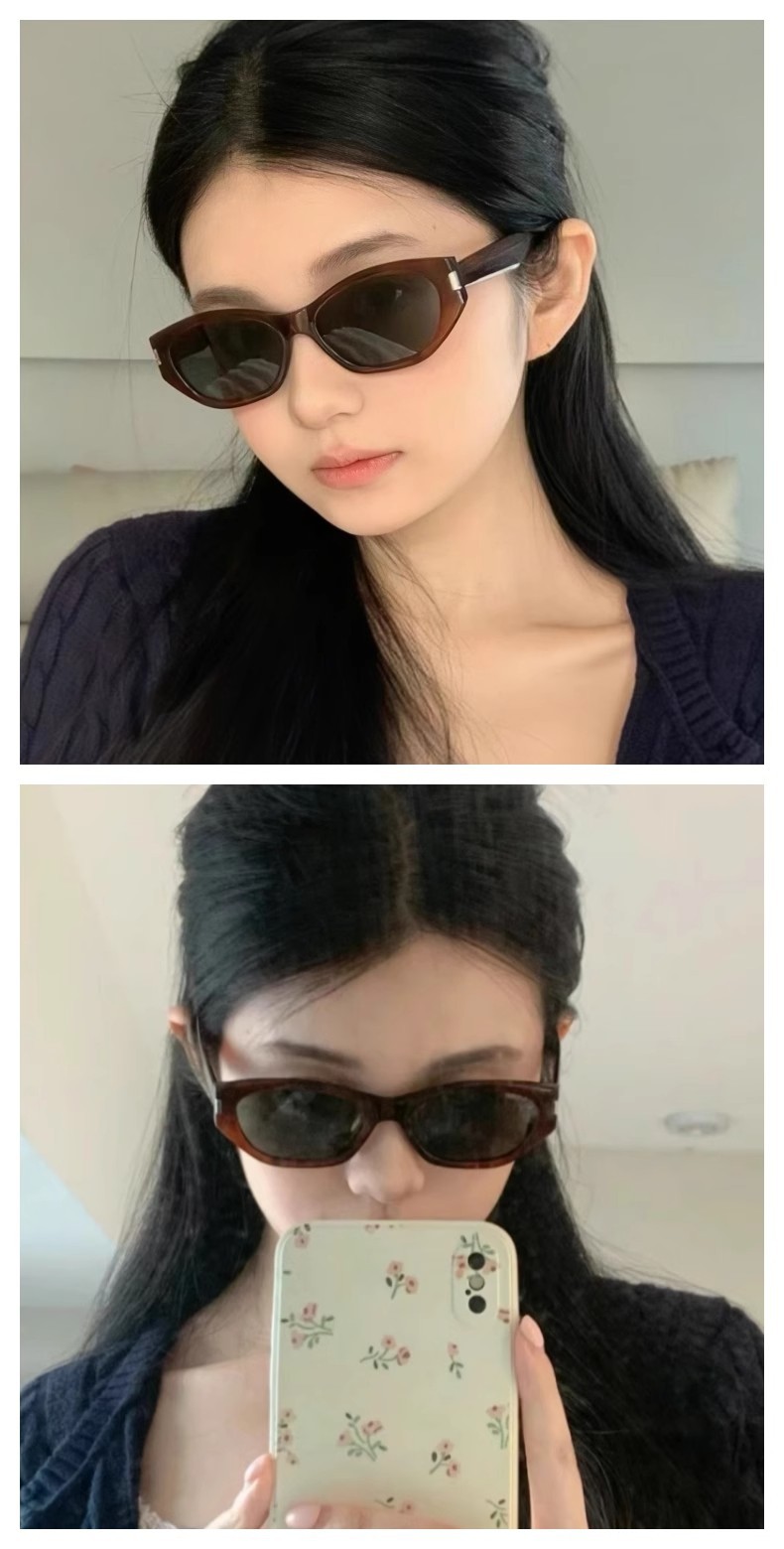 Modische Cat Eye Sonnenbrille Für Damen Mit Uv-schutz_voghion.com