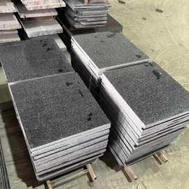 山西黑印度黑 光面马路牙子 火烧面花岗岩道牙石 路侧石图片