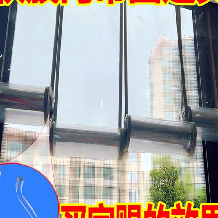 Soft Plastic Door Curtain Holder Clip Air Conditioning Partition Curtain Transparent Storage Clip Supermarket Punch-Free Anti-Falling Freezer