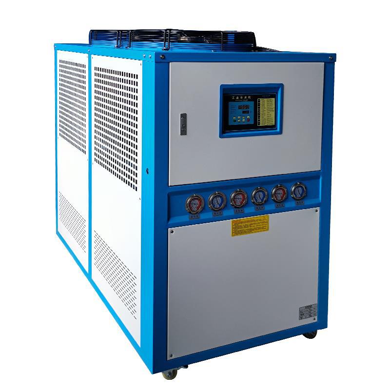 工业冷水机风冷式冷水机5匹10HP冰水冻水机注塑模具冷却机制冷机|ru