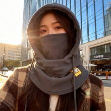 帽子男围脖面罩一体冬季套头保暖巴拉克拉法帽防寒护脖颈雷锋帽女