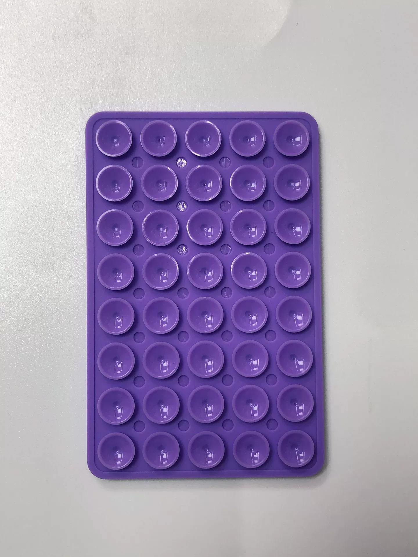 Silicone double-sided phone suction cup set, 40 pcs, multi-color phone holder